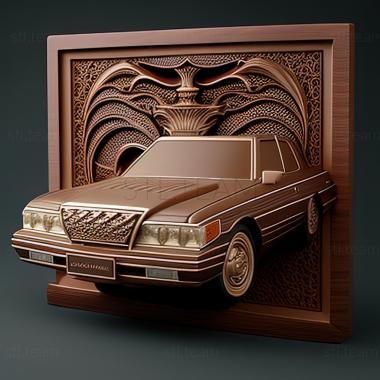 3D model Toyota Crown Majesta (STL)